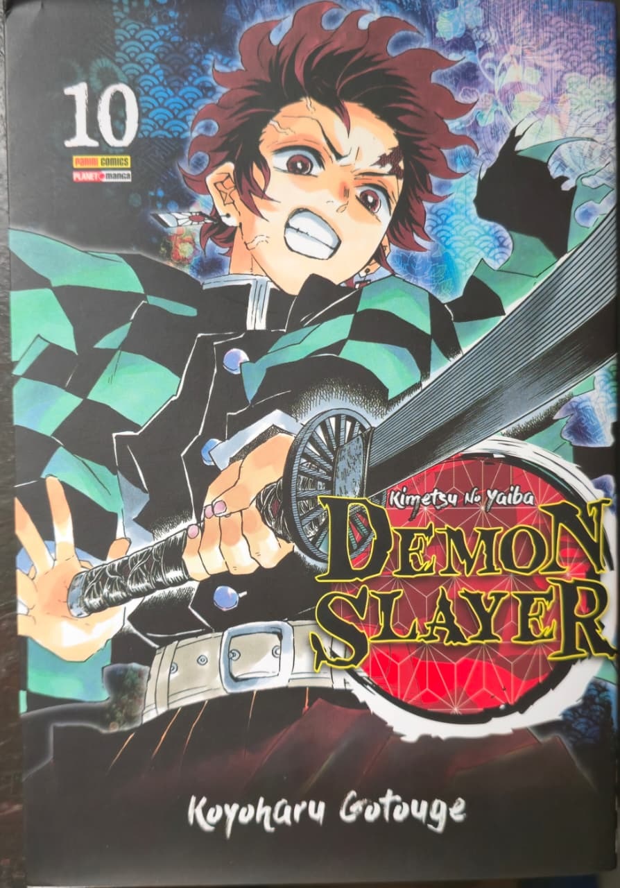 Capa de Demon slayer vol 10